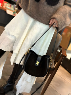 женская сумка на плечо из натуральной кожи