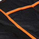 Кресло складное 62х62х90 см, черное, с подстаканником, 120 кг, Green Days, YTBC146