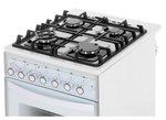 Плита газовая GEFEST ПГЭ 5502-02 0042 (бел.с раств рис)