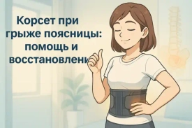 Грыжа поясничного отдела: какую роль играет корсет в лечении и реабилитации
