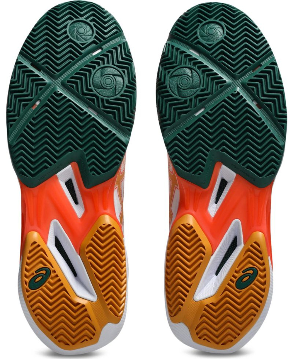 Мужские кроссовки для Падел Asics Sonicsmash FF - white/energy orange