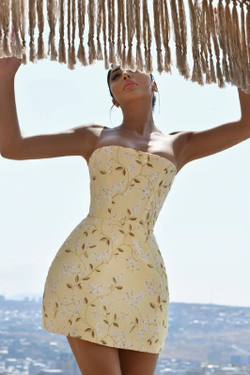 Платье - корсет из шифона