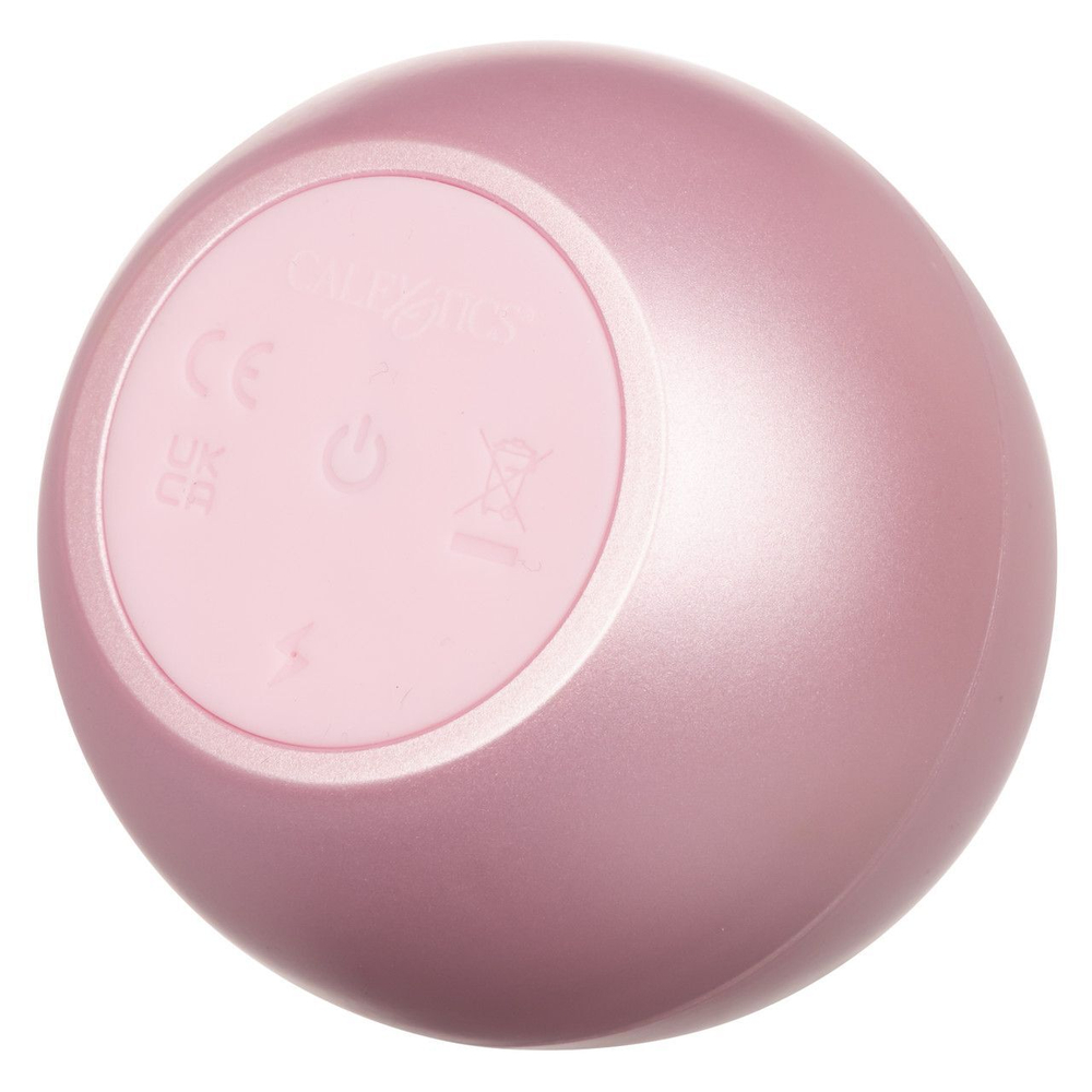 Розовый вибромассажер Opal Smooth Massager (Цвет: розовый)