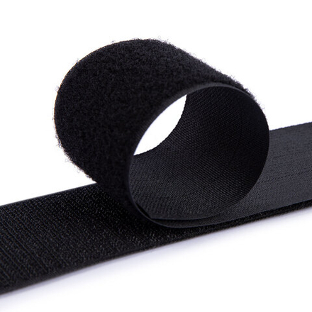 Липучка "Gamma" 50 мм, цв.черный (комплект)