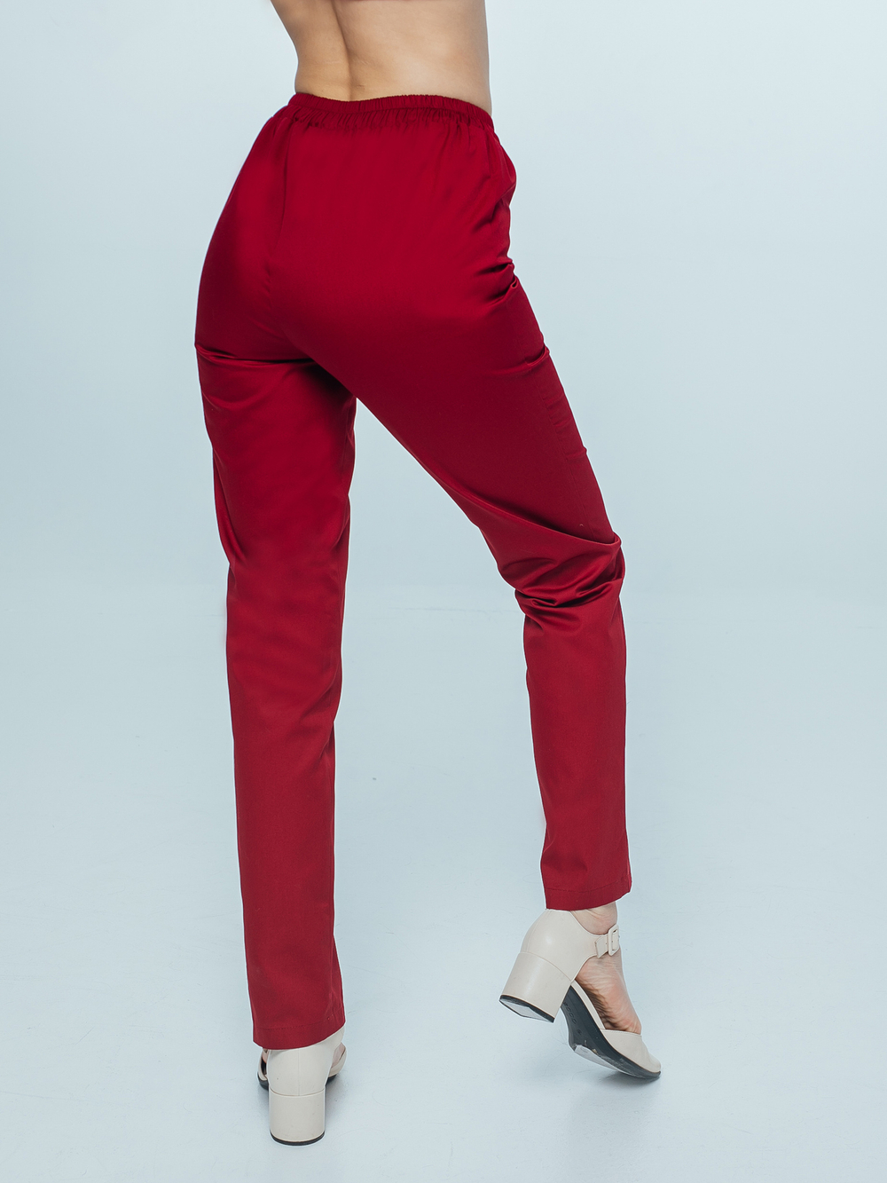 Брюки медицинские Б-101/2, бордо