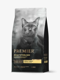 Premier Adult Sterilised для стерилизованных кошек (Индейка)