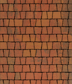 Тротуарная плитка ВЫБОР, форма Антик, h=60мм