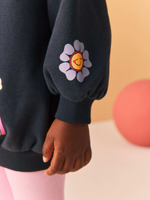 Толстовка и легинсы в комплекте для девочки Next B61-692, Розовый, Черный