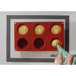 Форма силиконовая для приготовления маффинов muffin, 18х33 см