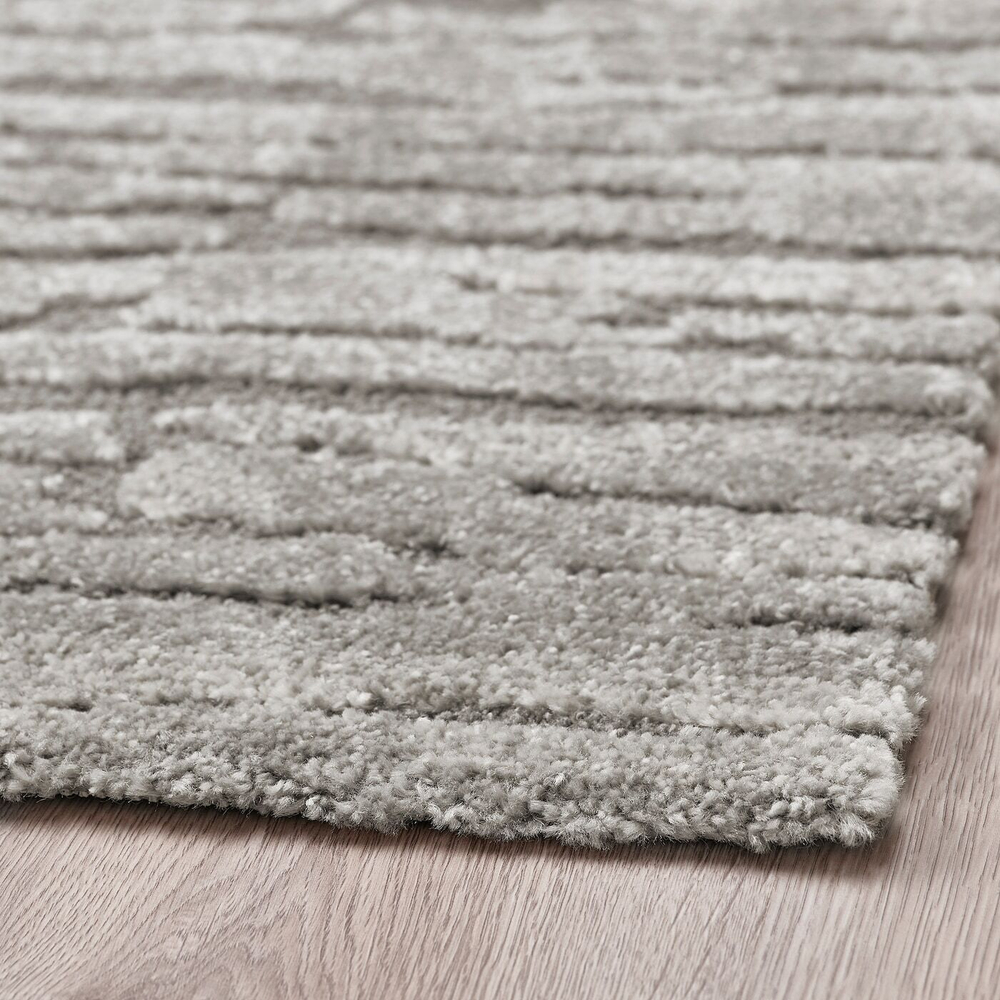 Ковер IKEA STAMBANA (СТАМБАНА), Серый, 160х230 см