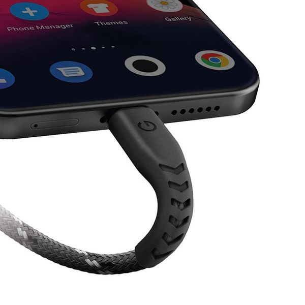 Кабель Energea NyloFlex, USB-C to USB-C 5A 1.5M, Черный | Black
