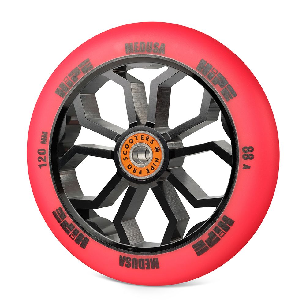 Колесо HIPE Medusa wheel LMT36 120мм red/core black