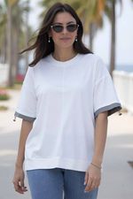 Блуза Софья (белая) Б13940-1М LT Collection