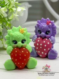 Силиконовая форма Динозаврик Бэтти