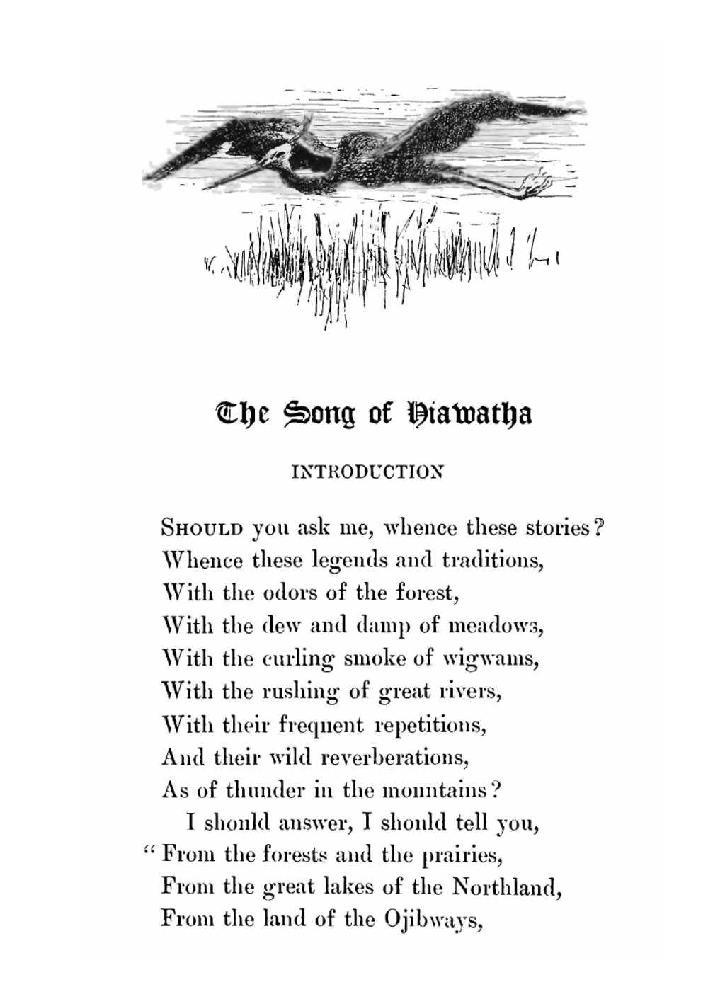 The Song of Hiawatha | Henry Wadsworth Longfellow