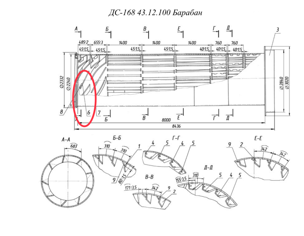 ДС-168 41.11.012Ч Лопасть