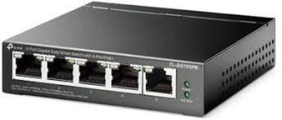 TP-Link TL-SG105PE Коммутатор Easy Smart с 5 гигабитными портами (4 порта PoE+)