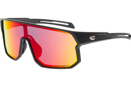 Спортивные очки GOG Vidar / Matt Black / Polarized Black-Red Lens