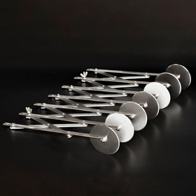 Ножи роликовые для теста, 7 лезвий