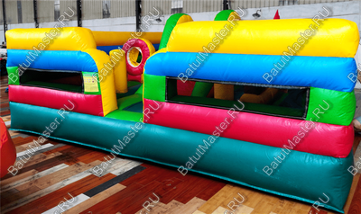 Надувной батут "Гусеничка"