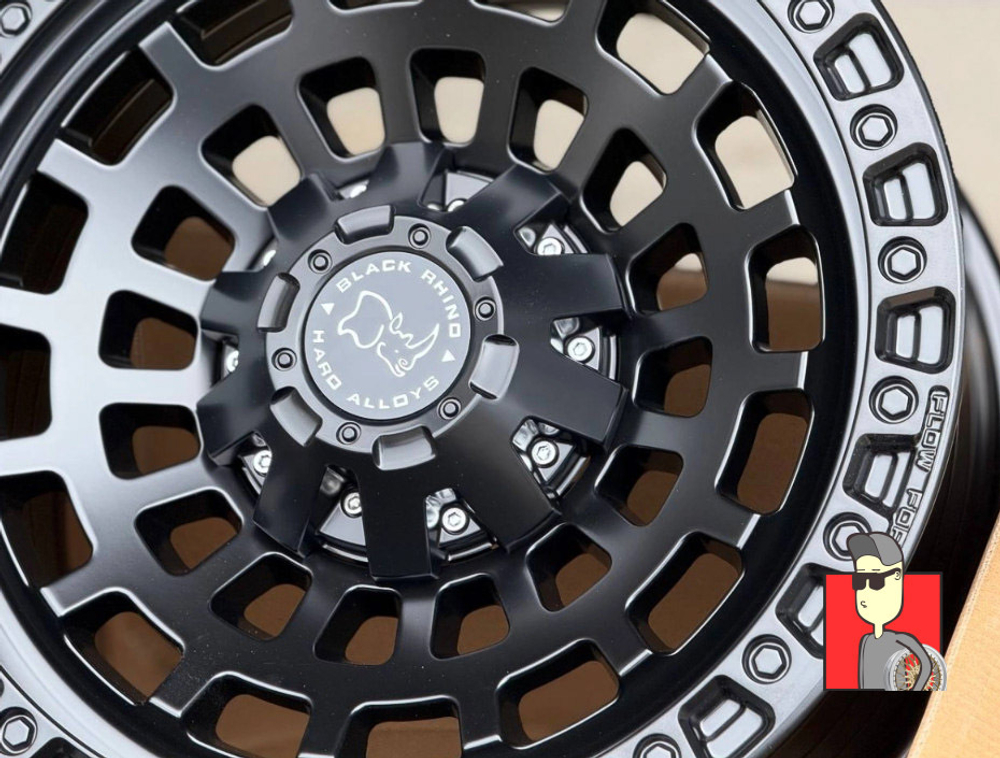 Комплект дисков Black Rhino 16x8 et0 5x139.7/5x150