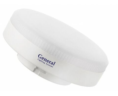 Светодиодная лампа General GX53 20W(1400lm) 4500K 4K матовый пластик 75x27мм 661900 - 10 штук