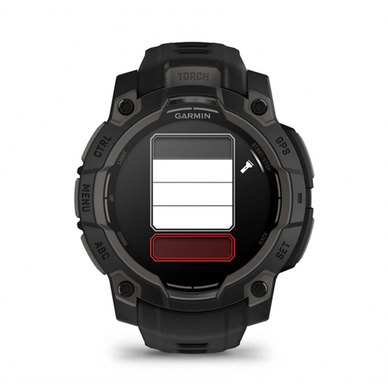 Умные часы Garmin Instinct 3 AMOLED 45 mm Black with Black Band