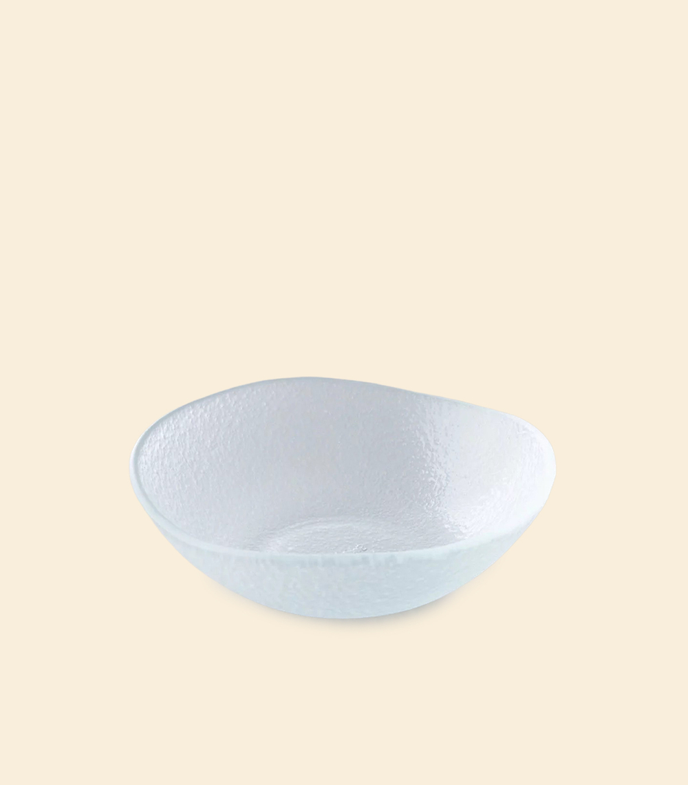 Салатник – Touch бесцветный, 21 см | SOLID WATER