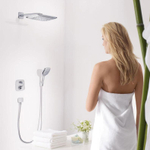 Шланговое подключение Hansgrohe Fixfit Square 26455000 хром