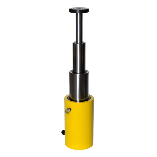 Домкрат телескопический Инстан с гравитационным возвратом штока ДТ30-300М (31/67т, ход 300мм)