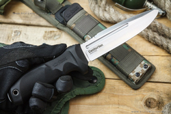 Тактический нож Centurion AUS-8 StoneWash Камо Ножны