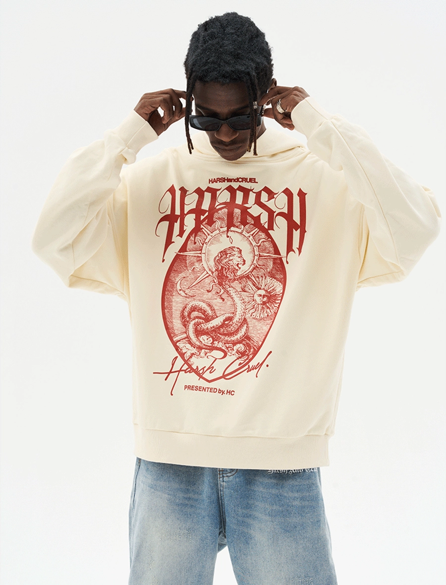 Худи HARSHandCRUEL "Myth" Oversized Hoodie