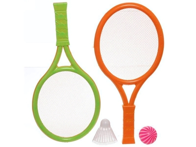 Теннис пляжный в наборе BT-688: 2 ракетки 39*18см, шарик, волан