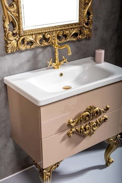 Тумба 80 см*435 CAPPUCINO Armadi Art NeoArt 830-080-CP