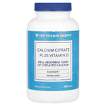 The Vitamin Shoppe, Цитрат кальция и витамин D, 240 таблеток