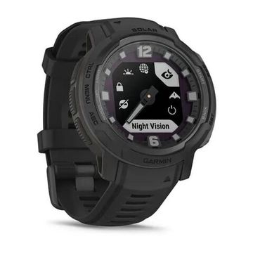 Умные часы Garmin Instinct Crossover Solar - Tactical Edition, черный