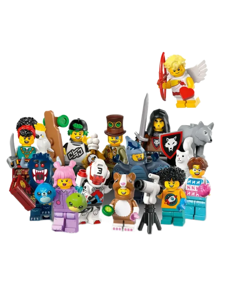 Конструктор Minifigures 71048 Случайная минифигурка 1 шт.