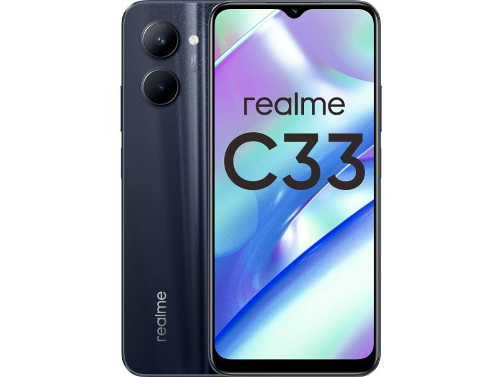 Смартфон Realme C33 4/64GB Черный