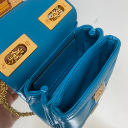 Valentino One Stud Micro Bag with Chain 11 cm