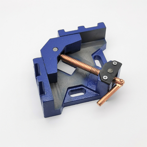 Угловые тиски чугунные