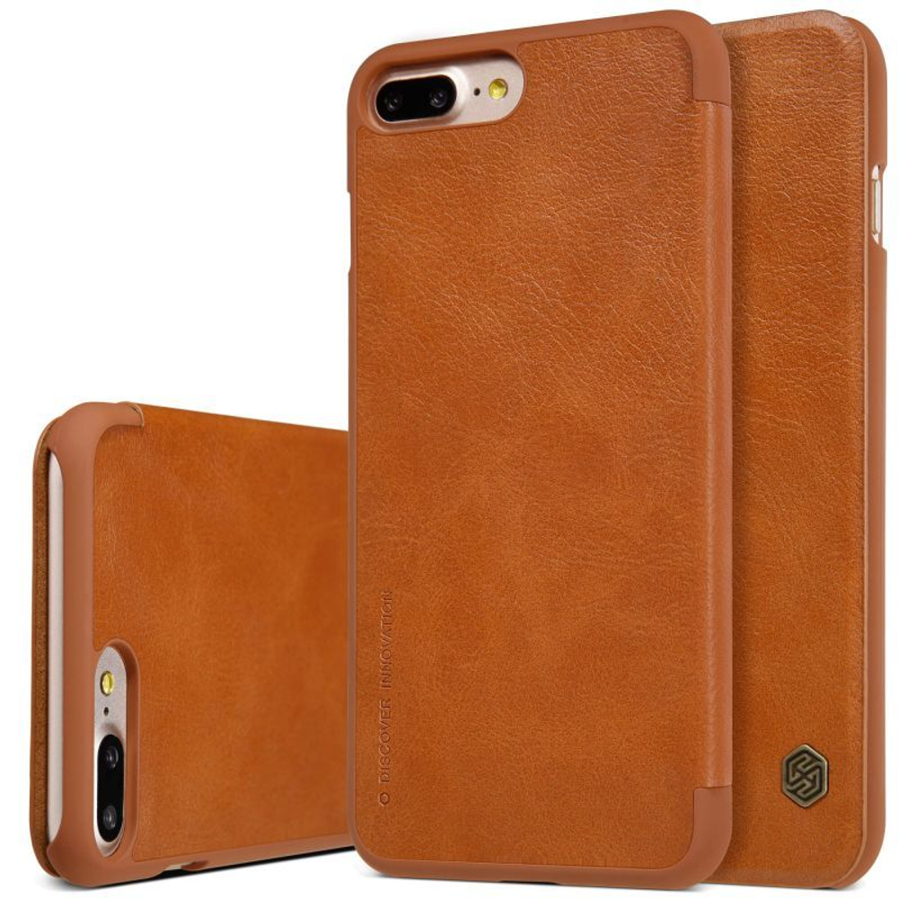 Кожаный чехол-книжка Nillkin Leather Qin для iPhone 7 Plus / 8 Plus