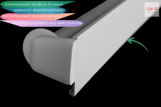 Рулонные шторы Mini - Screen (молочный) Скрин