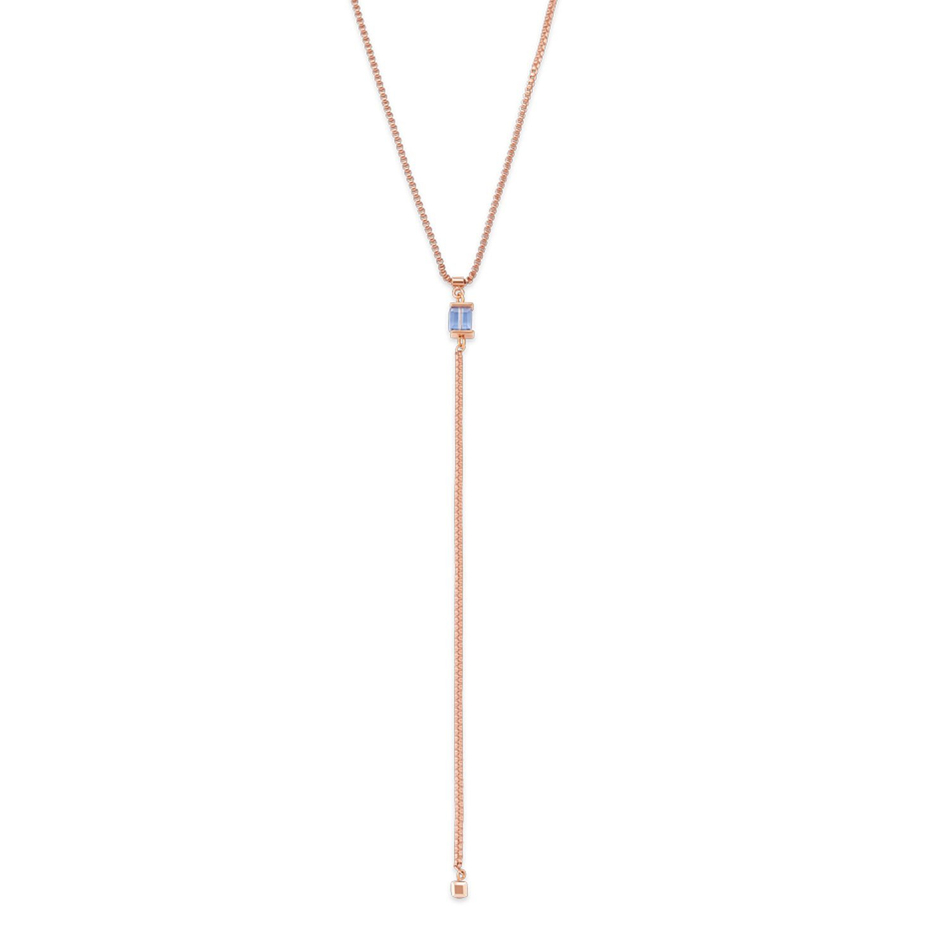 Колье Coeur de Lion Light Blue 5003/10-0720 цвет синий, золотой