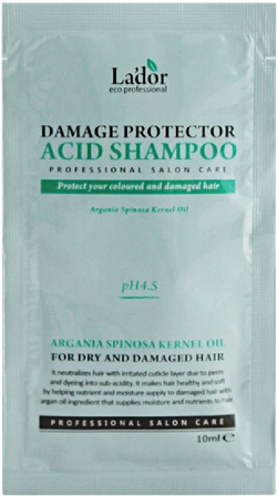 Lador Шампунь для волос с аргановым маслом Damaged Protector Acid Shampoo