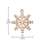 Подарочный набор игрушек на новогоднюю елку, деревянные