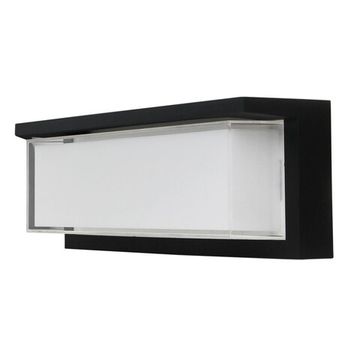 Уличный настенный светильник 24W 3000K-6500K A5224AL-1BK черный Ferro Arte Lamp