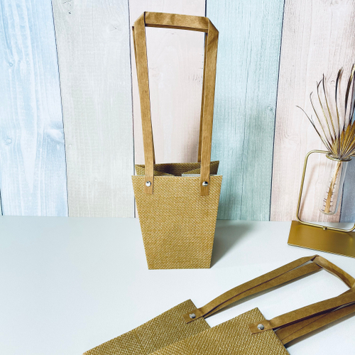 Пакет для цветов крафт водостойкий Коричневый