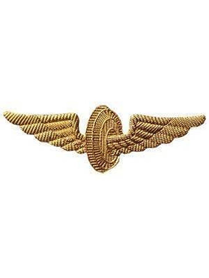 Птичка РЖД золото металл