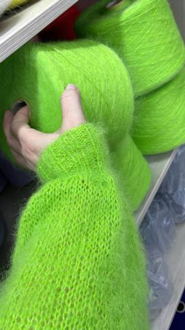 ECAFIL 30% кид мохер 30% полиамид 40% полиакрил