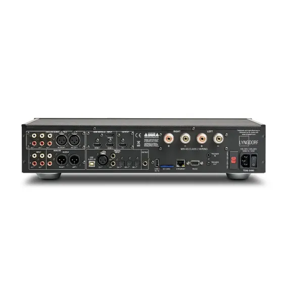 Lyngdorf TDAI-3400 HDMI Input 4K HDR Black